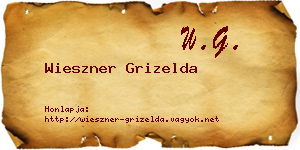 Wieszner Grizelda névjegykártya